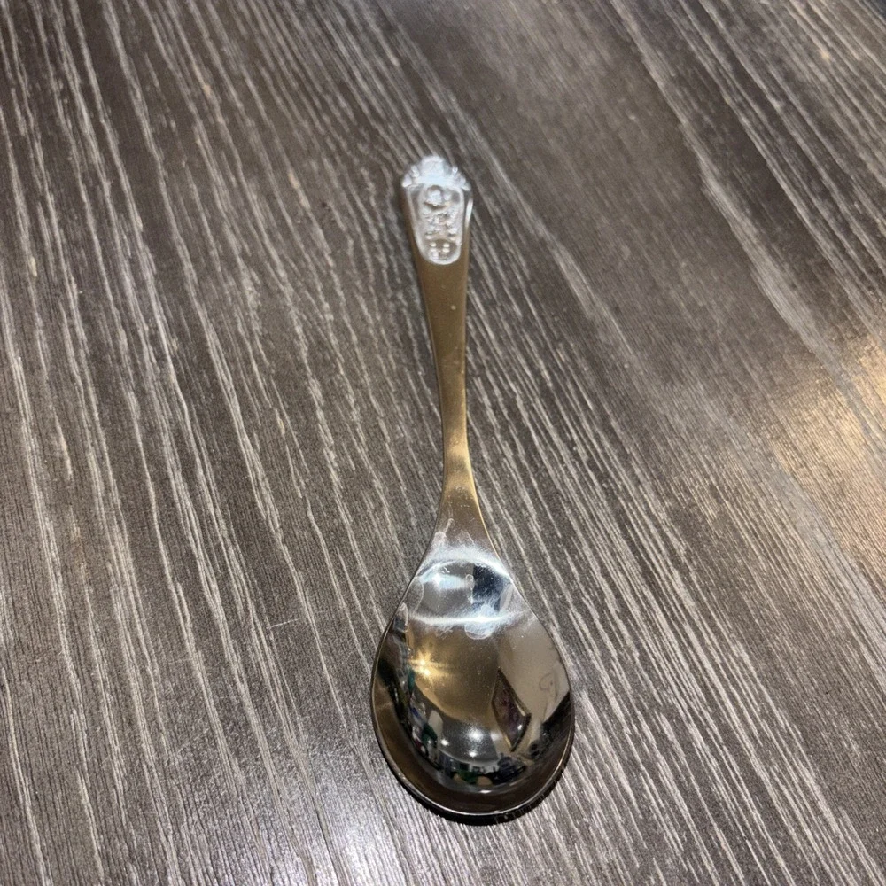 Vintage 1983 Kellogg's Cereal Advertising Spoon Stainless Japan Dig Em Frog